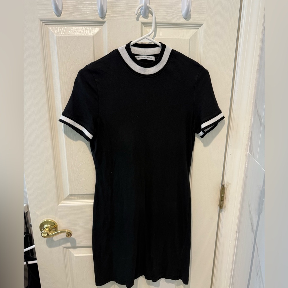 Black and White Women's Dress